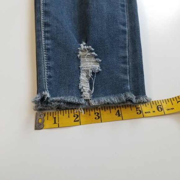 YMI Junior High-Rise Denim Ankle Jogger Size Medium - Picture 14 of 15